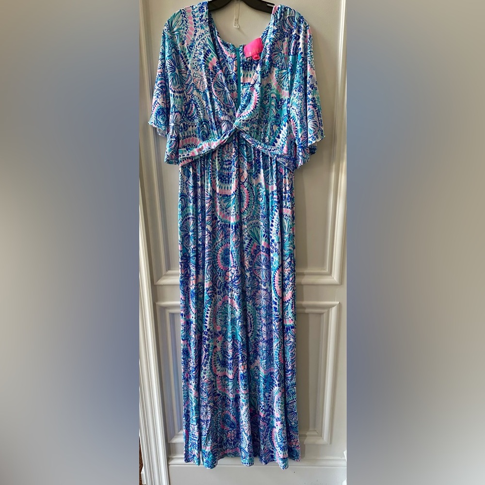 EUC Lilly Pulitzer Minka Maxi Dress Women’s Size 12 (orig. $228)